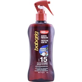 Babaria Solar Óleo Monoi Tahiti pistola SPF15 Babaria Solar Óleo Monoi Tahiti pistola SPF15