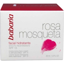 BABARIA ROSA MOSQUETA HIDRATANTE 24H creme facial BABARIA ROSA MOSQUETA HIDRATANTE 24H creme facial