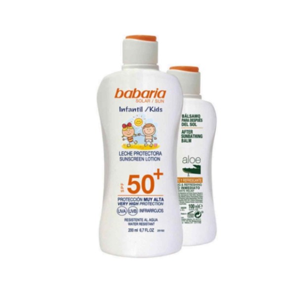 Leite Solar Infantil SPF50+ Coffret 2 Peas