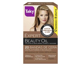 leos Naturais Bandas Cera Facial Depilatrias 20uni