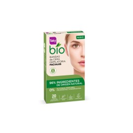 Bio Natural 0% Bandas De Cera Depilao Facial 20 Peas
