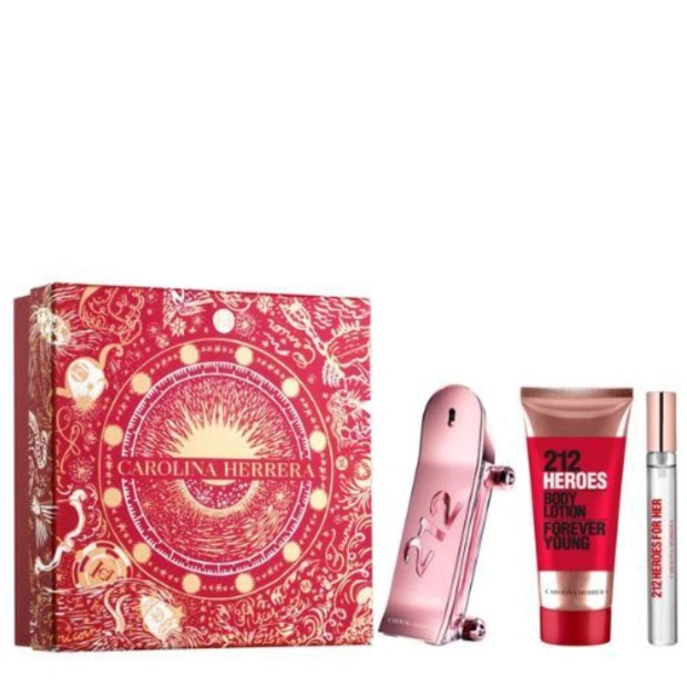 212 Heroes Forever Young for Her EDP  Coffret 3 Peas
