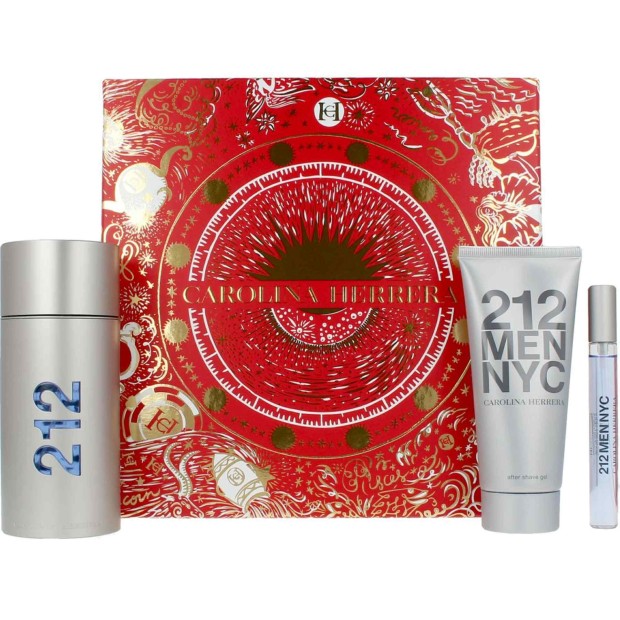 212 NYC Men EDT  Coffret 3 Pe�as