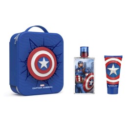 Capitão America Necessaire Coffret 2 Peças Capitão America Necessaire Coffret 2 Peças