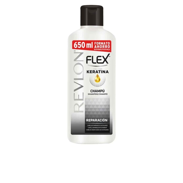REVLON FLEX KERATIN shampoo repair dry hair 6