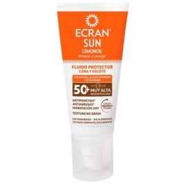 ECRAN SUN LEMONOIL CARA & DECOTE SPF50+ fluido solar ECRAN SUN LEMONOIL CARA & DECOTE SPF50+ fluido solar
