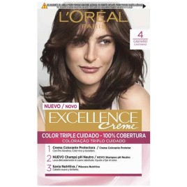 Excellence Creme Coloração #4 castanho Excellence Creme Coloração #4 castanho