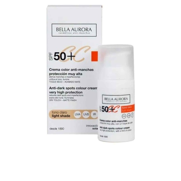 BELLA AURORA CREME TOM LIGEIRO ANTI-MANCHAS SPF50
