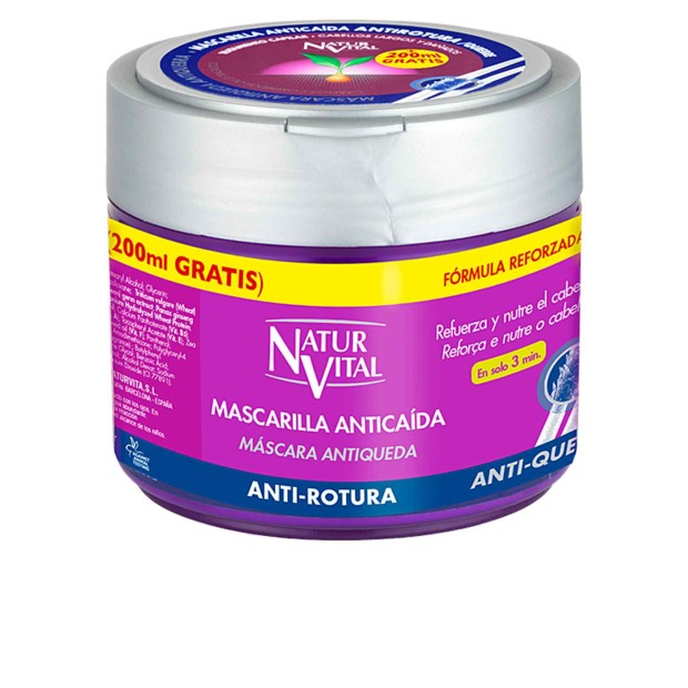 M�scara Anti-Queda Tratamento Capilar Antirotura