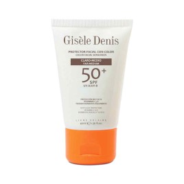 Gisele Denis Protector Facial Cor Clara/Mdia SPF50+
