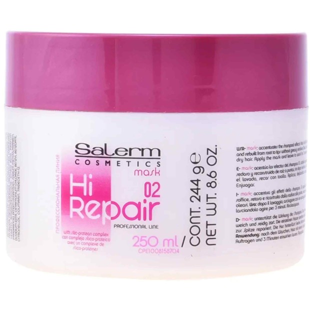 Salerm Cosmetics Hi Repair Mask