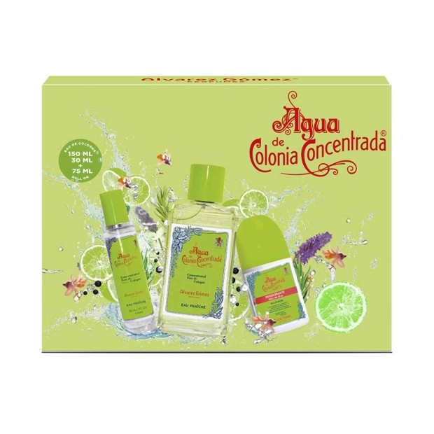 Agua de Colonia Concentrada Eau Fraiche EDC  - Coffret 3 Peas