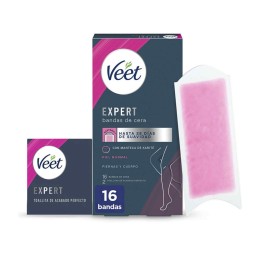 Expert Corporal Bandas Cera Pele Normal 16un