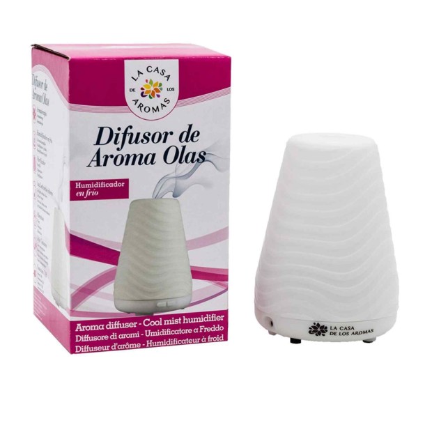 Difusor De Aroma Olas Humidificador em Frio