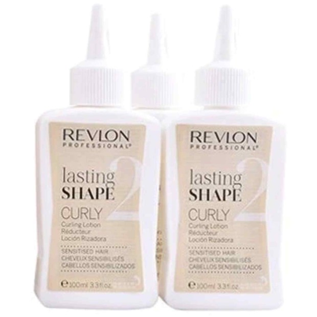 REVLON LASTING SHAPE curling lotion cabelos naturais 3 x