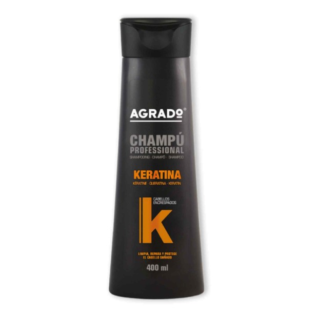 Shampoo Profissional Queratina Cabelos Crespos
