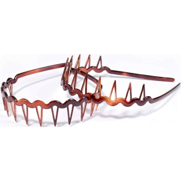 Bandolete Diadema Castanha