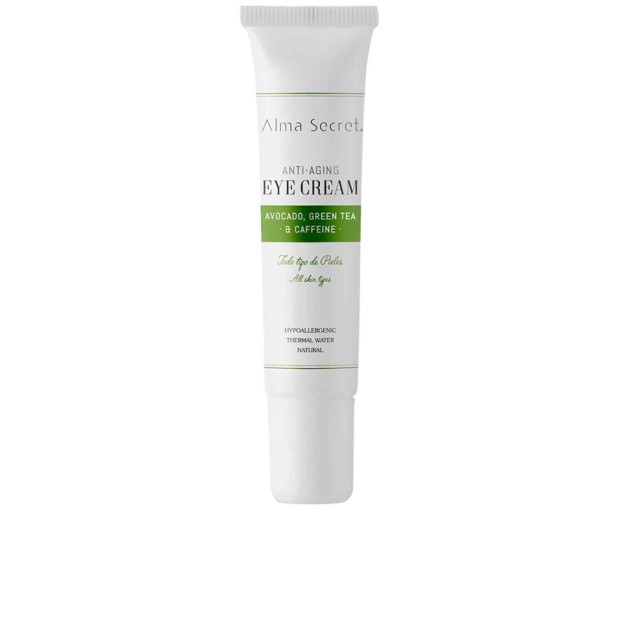 Eye Cream Anti-Idade Com Aguacate, Ch Verde & Cafena