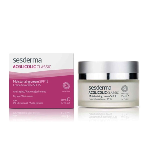 SESDERMA ACGLICOLIC classic creme hidratante SPF15