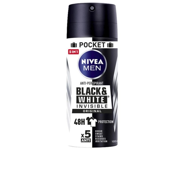 Desodorizante Nivea Men Black & White Invisible Original Spray