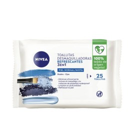 Nivea Toalhitas Desmaquilhantes Refrescantes 3 em 1 25 Unidades