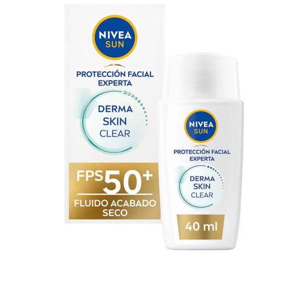 NIVEA SUN Derma Skin Clear Fluido Protetor Solar Facial FPS 50+