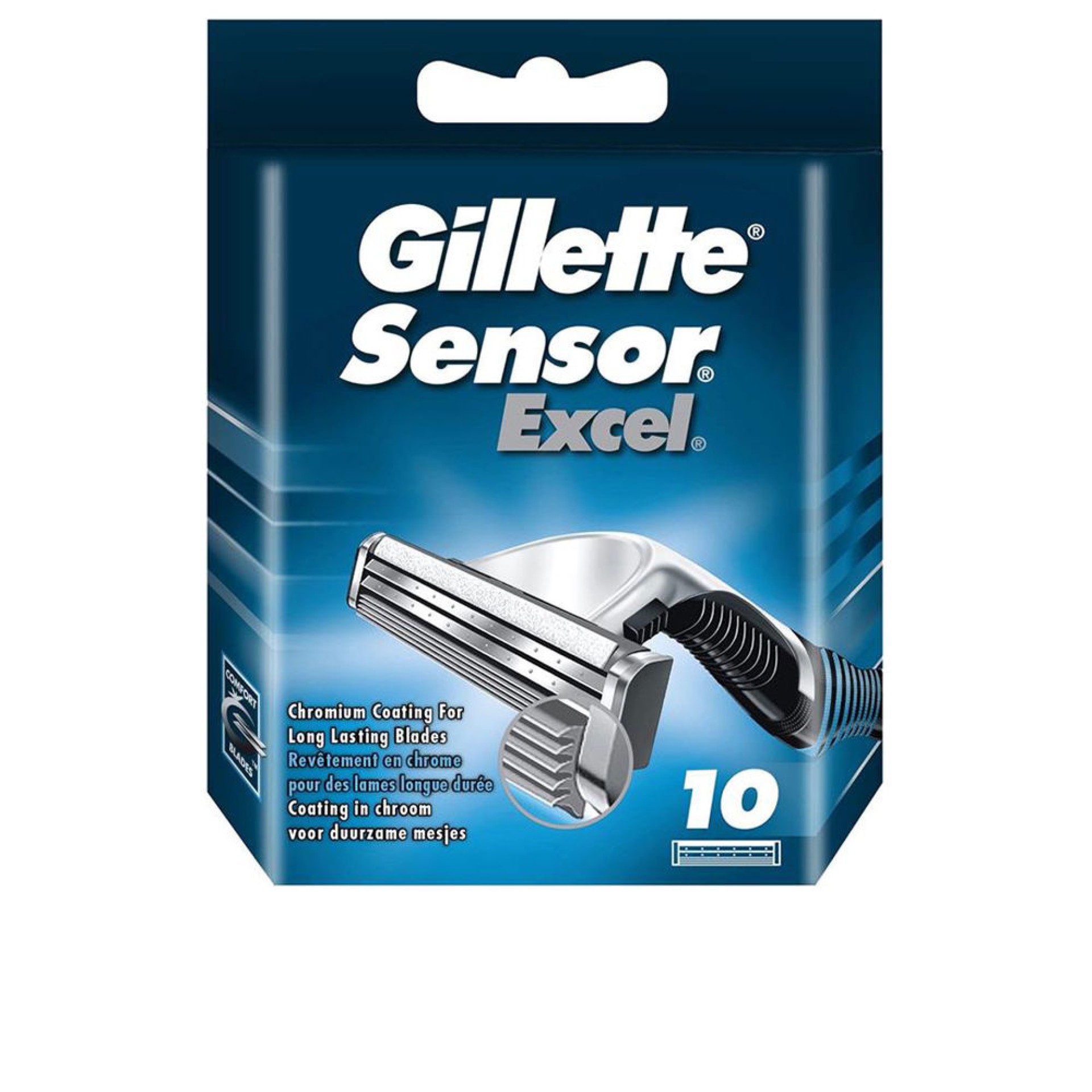 Gillette Sensor Excel Recarga 10un