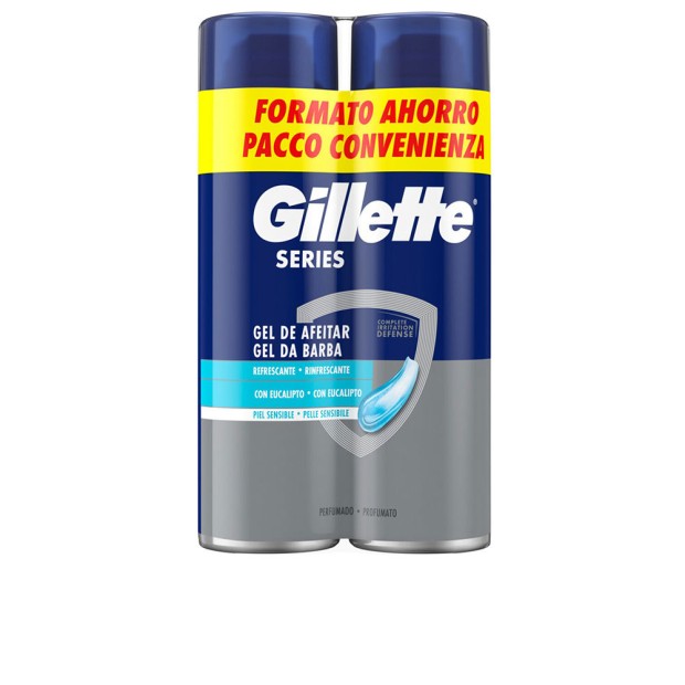 Gillette Series Gel Barbear Refrescante 2x200ml