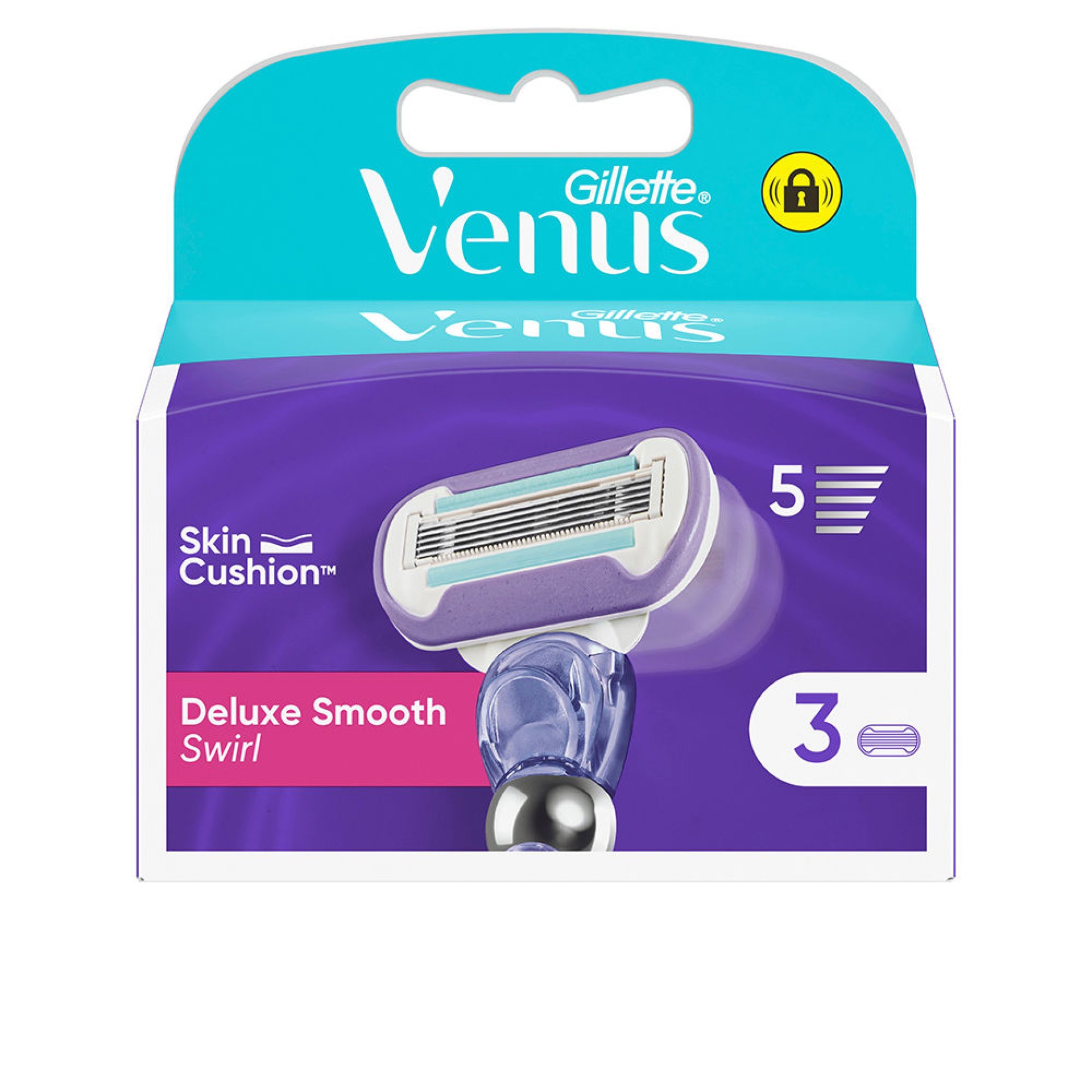 Gillette Venus Swirl Smooth Recargas 3uni