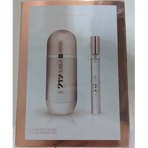 212 VIP ROS� EDP  Coffret 2 Pe�as